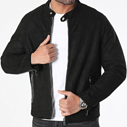 Veste Biker Noir