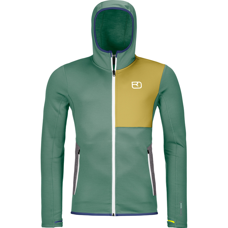 Ortovox Herren Fleece Hoodie Jacke
