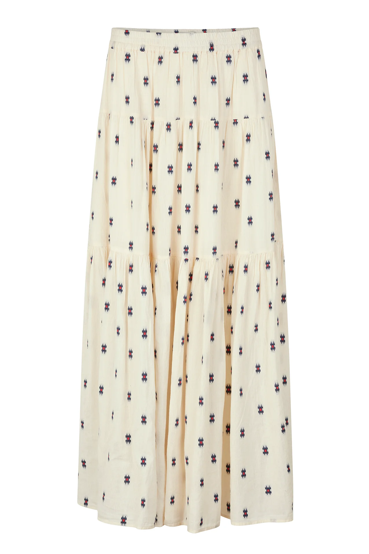 Lollys Laundry  Sunset lang nederdel - creme