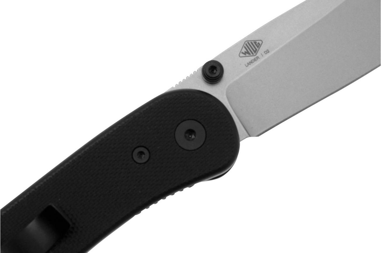 KNAFS Lander 1, KNAFS-00466, Black G10 zakmes