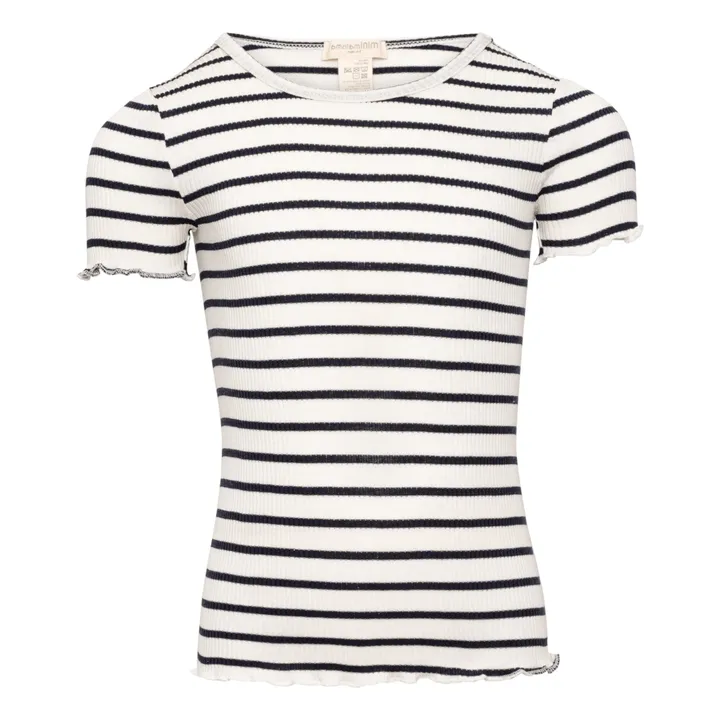 Minimalisma T-Shirt Bomst Soie | Bleu marine