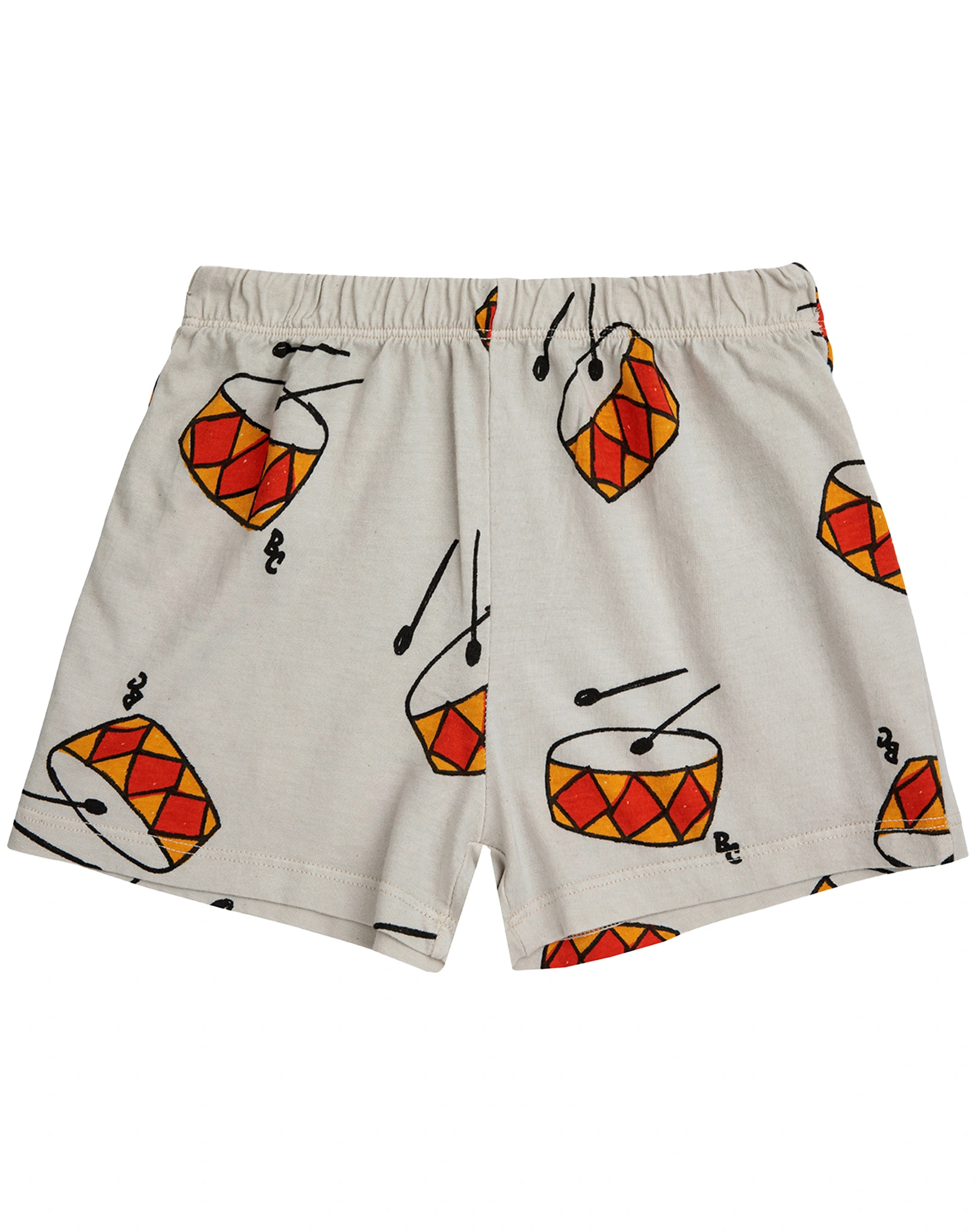 Shorts PLAY THE DRUM AOP in beige