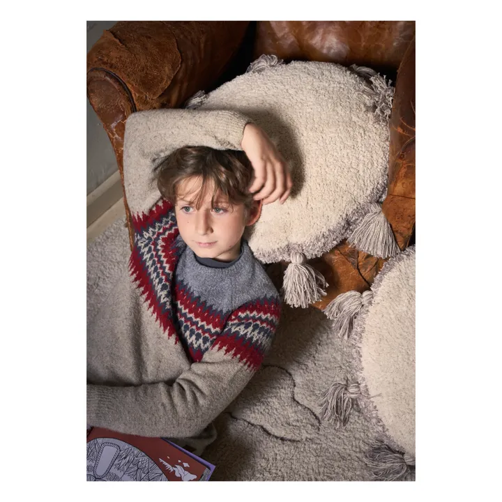 Lorena Canals Coussin Circle | Ecru