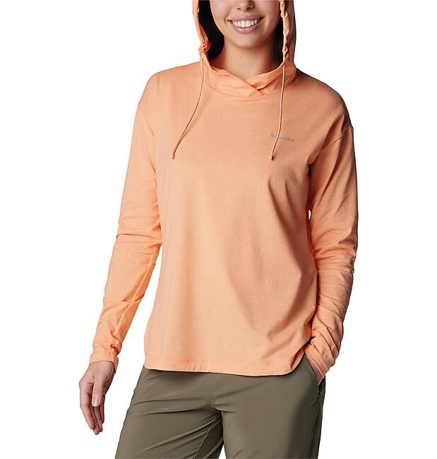 COLUMBIA - T-SHIRT ML UV SUN TRECK EU HOODED PULLOVER W