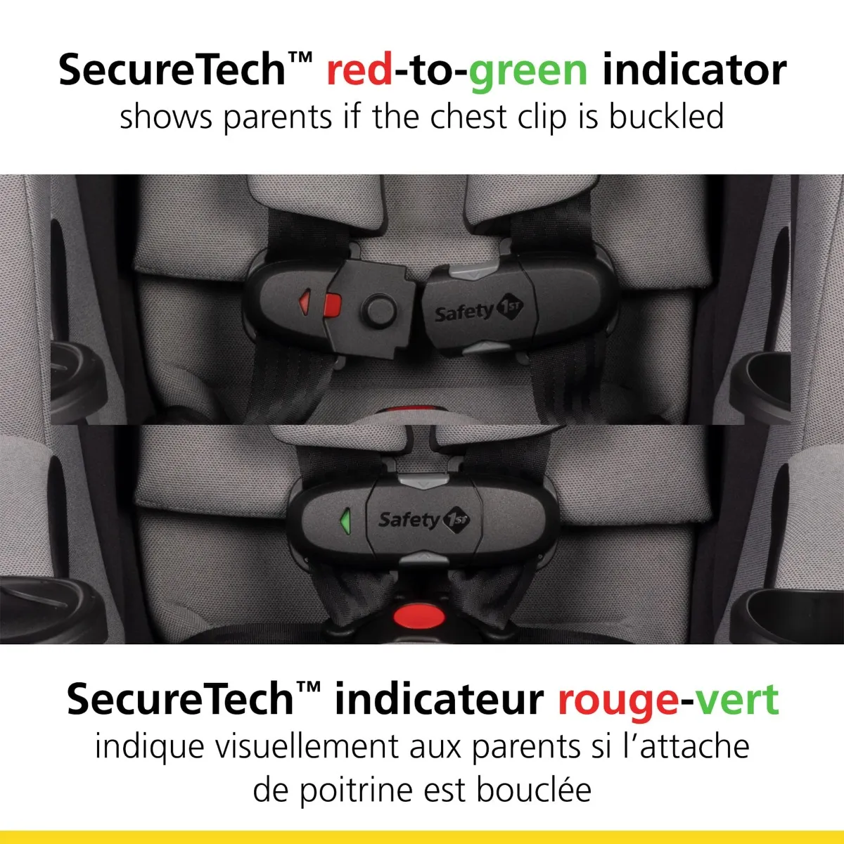 Safety 1st Siège d'Auto EverSlim 4-en-1 - Cosmic
