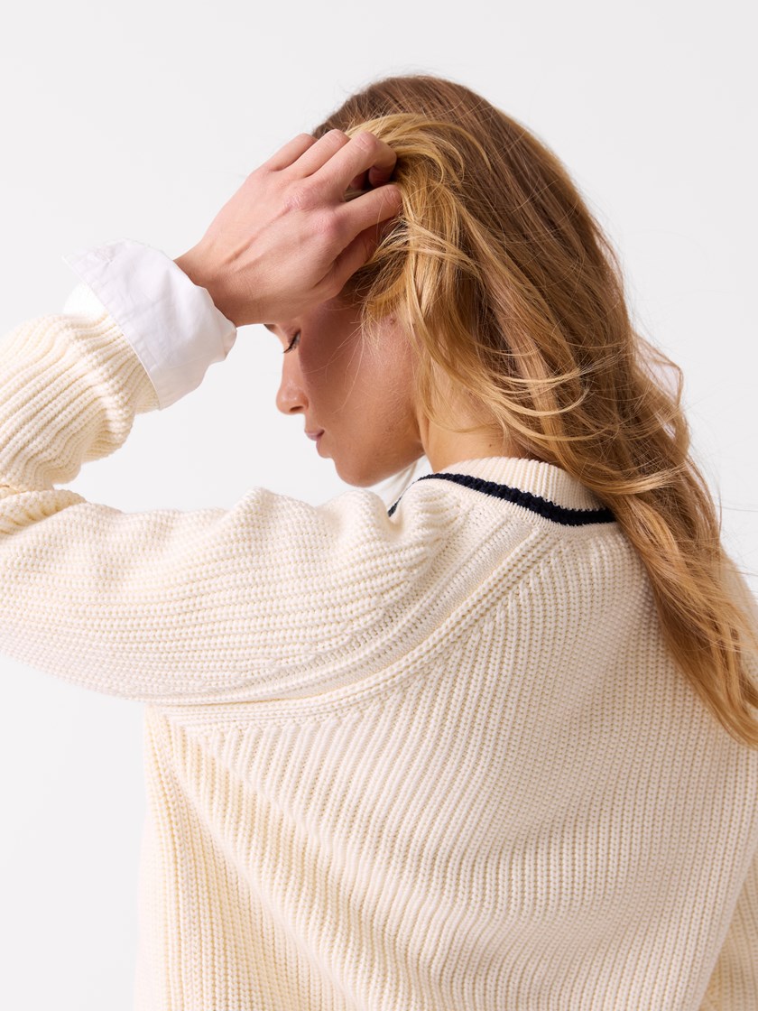 Rumi cardigan Antique White