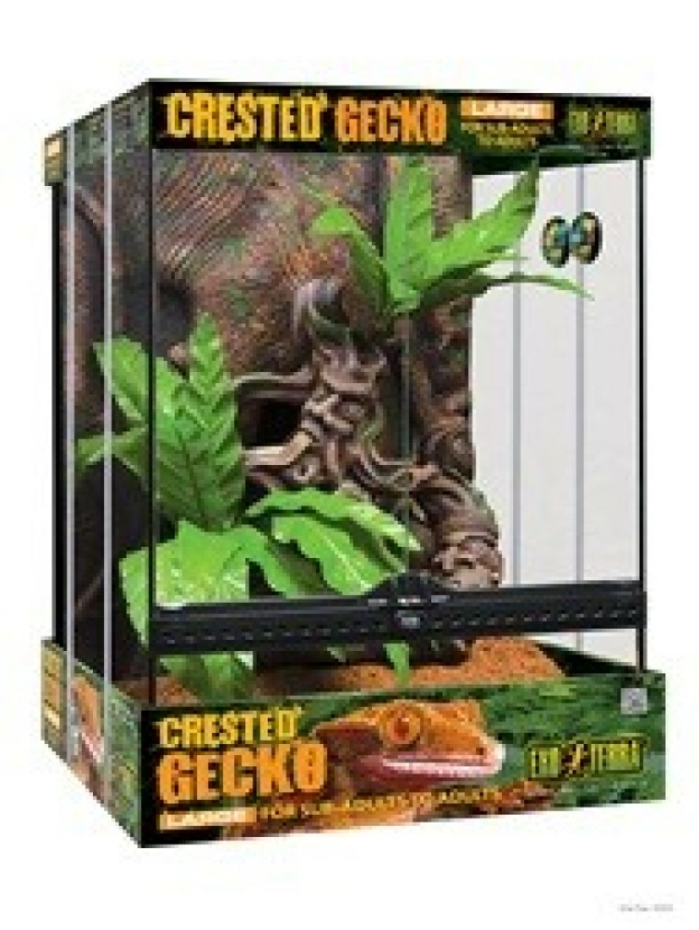 Exo terra kit terrararararary geckocrested, l 45x45x60cm