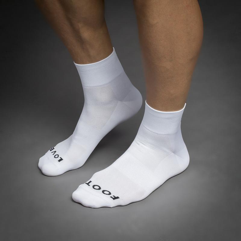GripGrab Lightweight SL Short Cykelstrømper Hvid