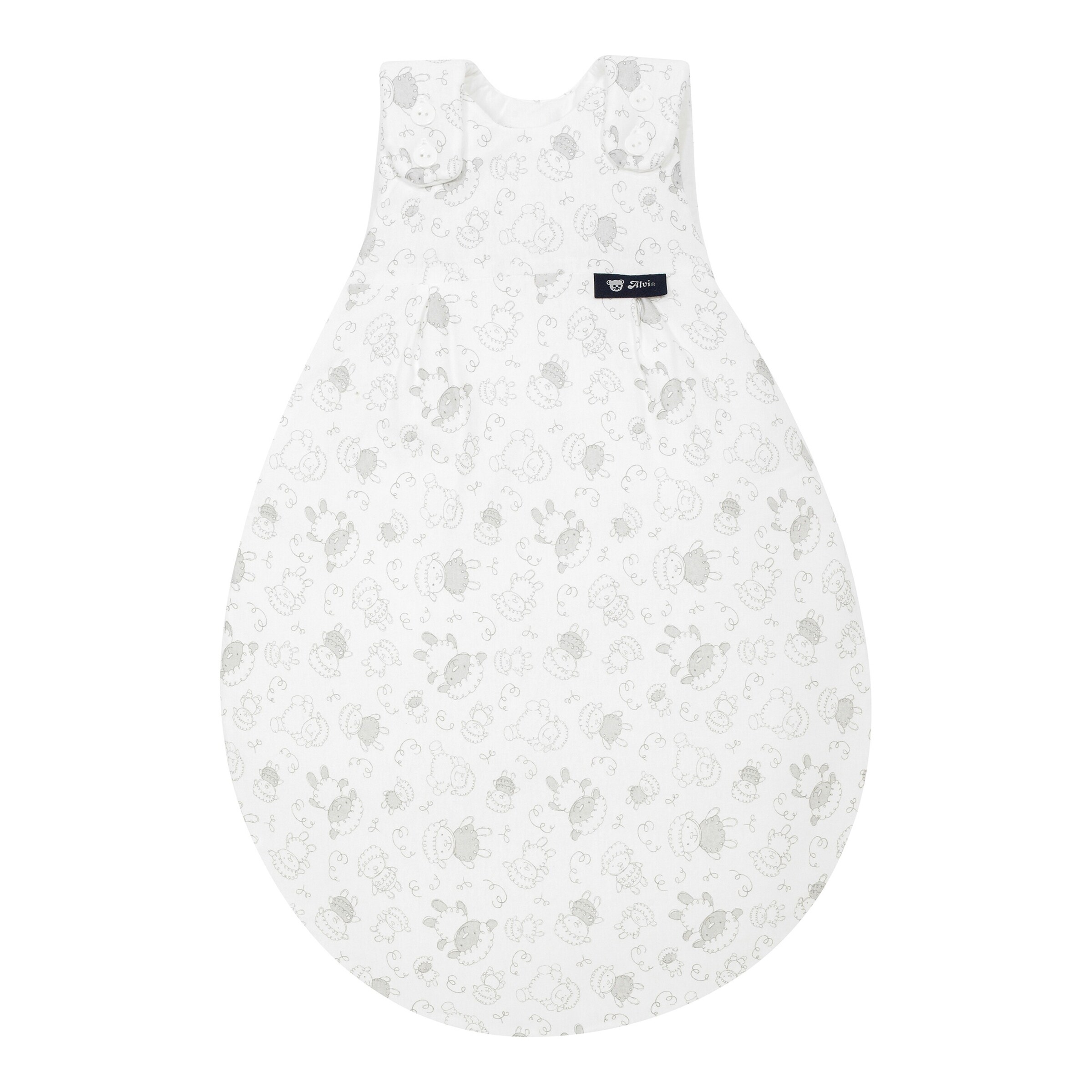 Alvi - BABY-MÄXCHEN Ganzjahresschlafsack 2.5 TOG Schäfchen
