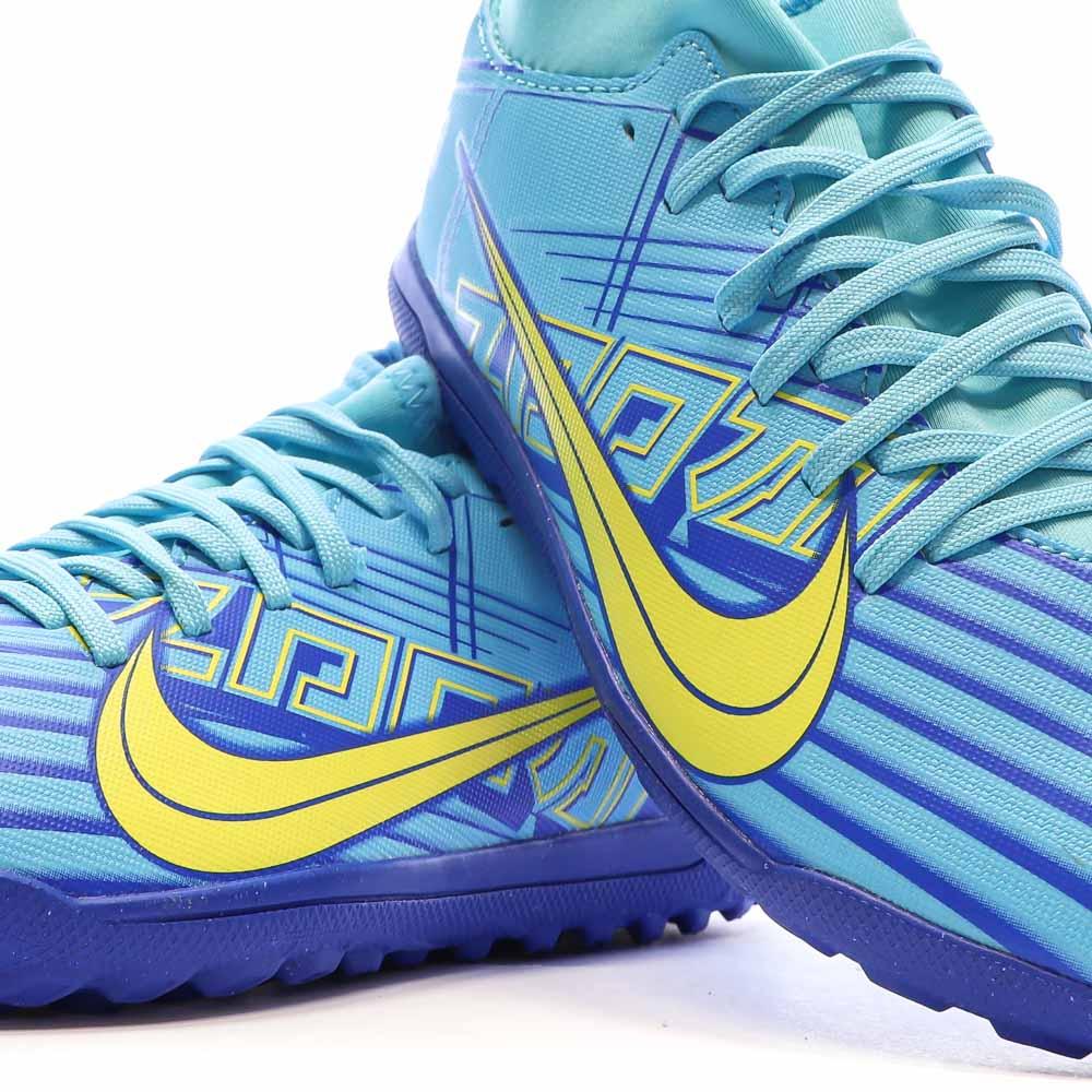Nike Chaussures de foot Bleues Junior Nike Superfly 9 Club