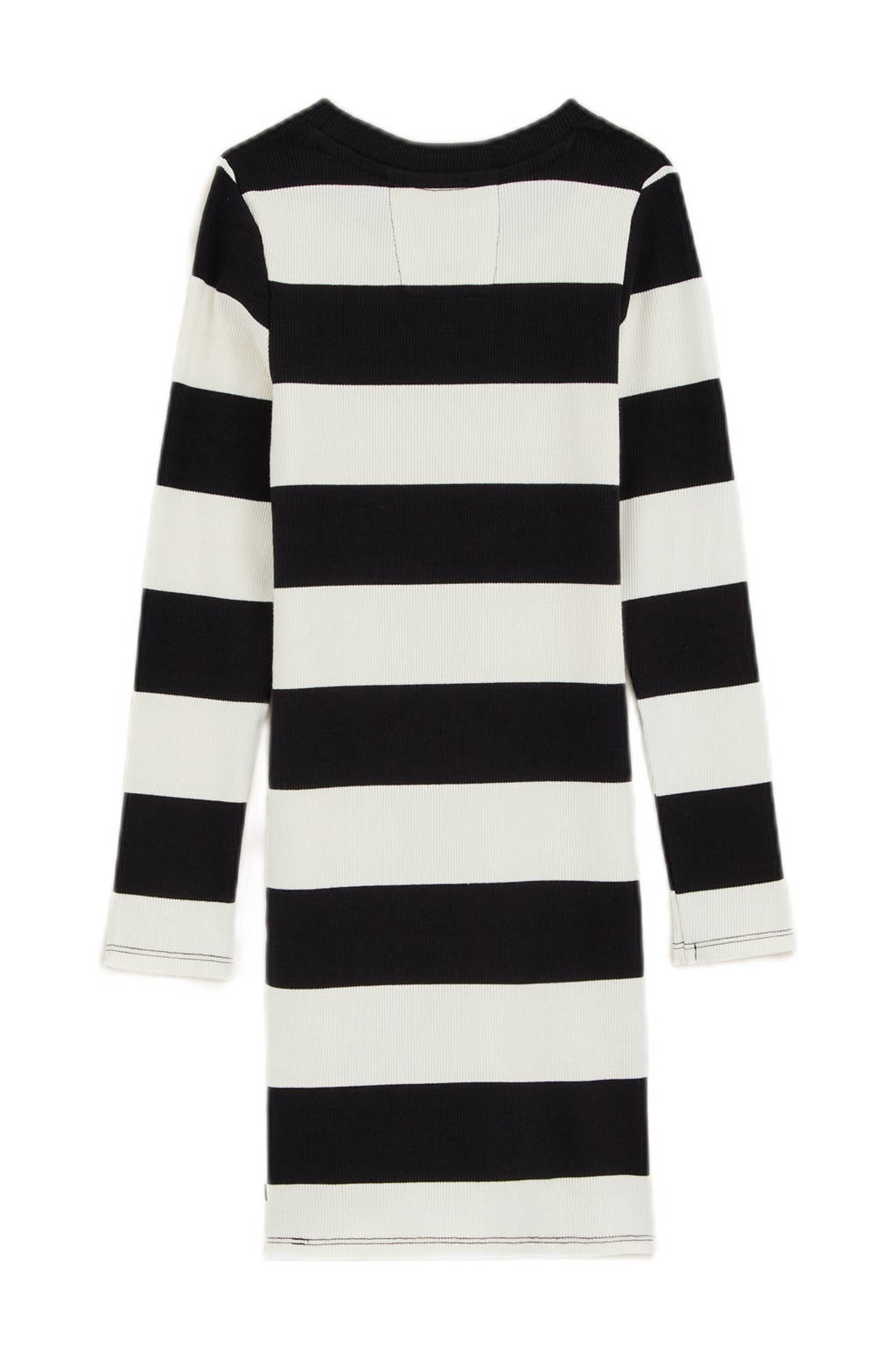 WE Fashion bodycon jurk zwart