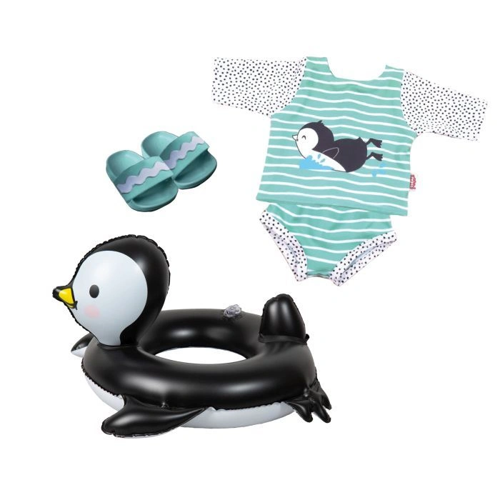 Puppen-Schimmset PINGUIN (35-45 cm) 3-teilig