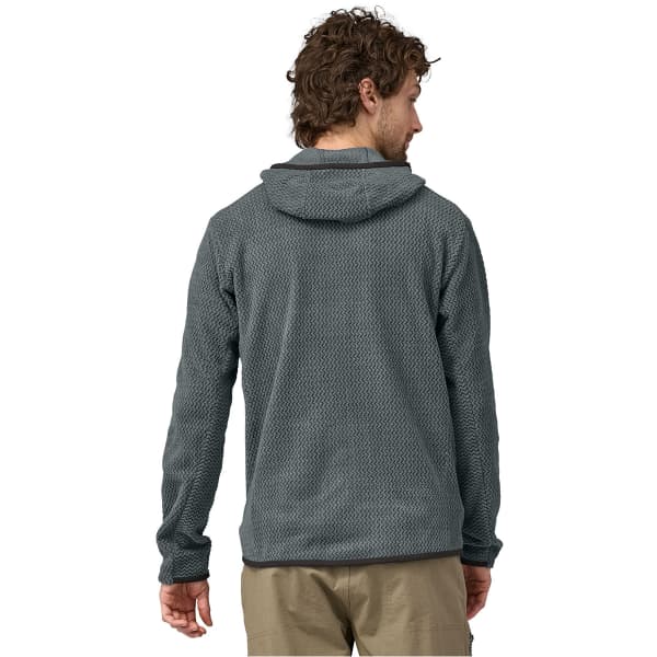 Veste polaire randonnée PATAGONIA M'S R1 AIR FULL-ZIP HOODY NOUVEAU GREEN