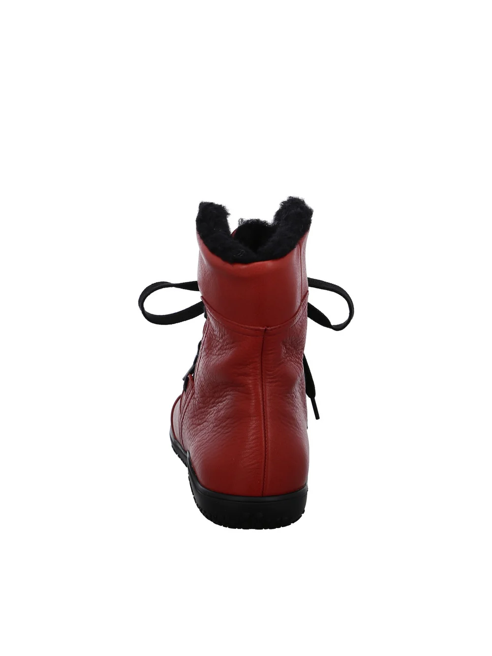 Stiefelette Nature rot