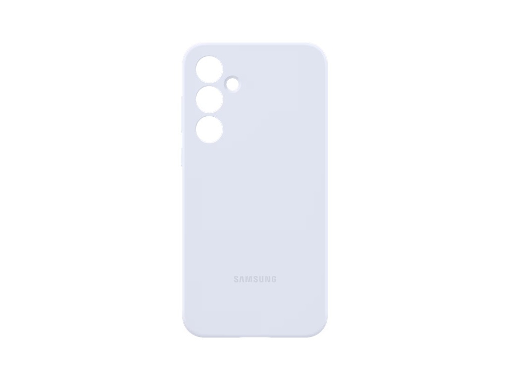 CAPA SILICONE SAMSUNG A55 AZUL CLARO
