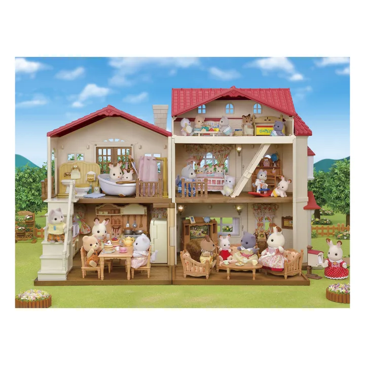 Sylvanian Families La grande maison éclairée et sa pièce secrète