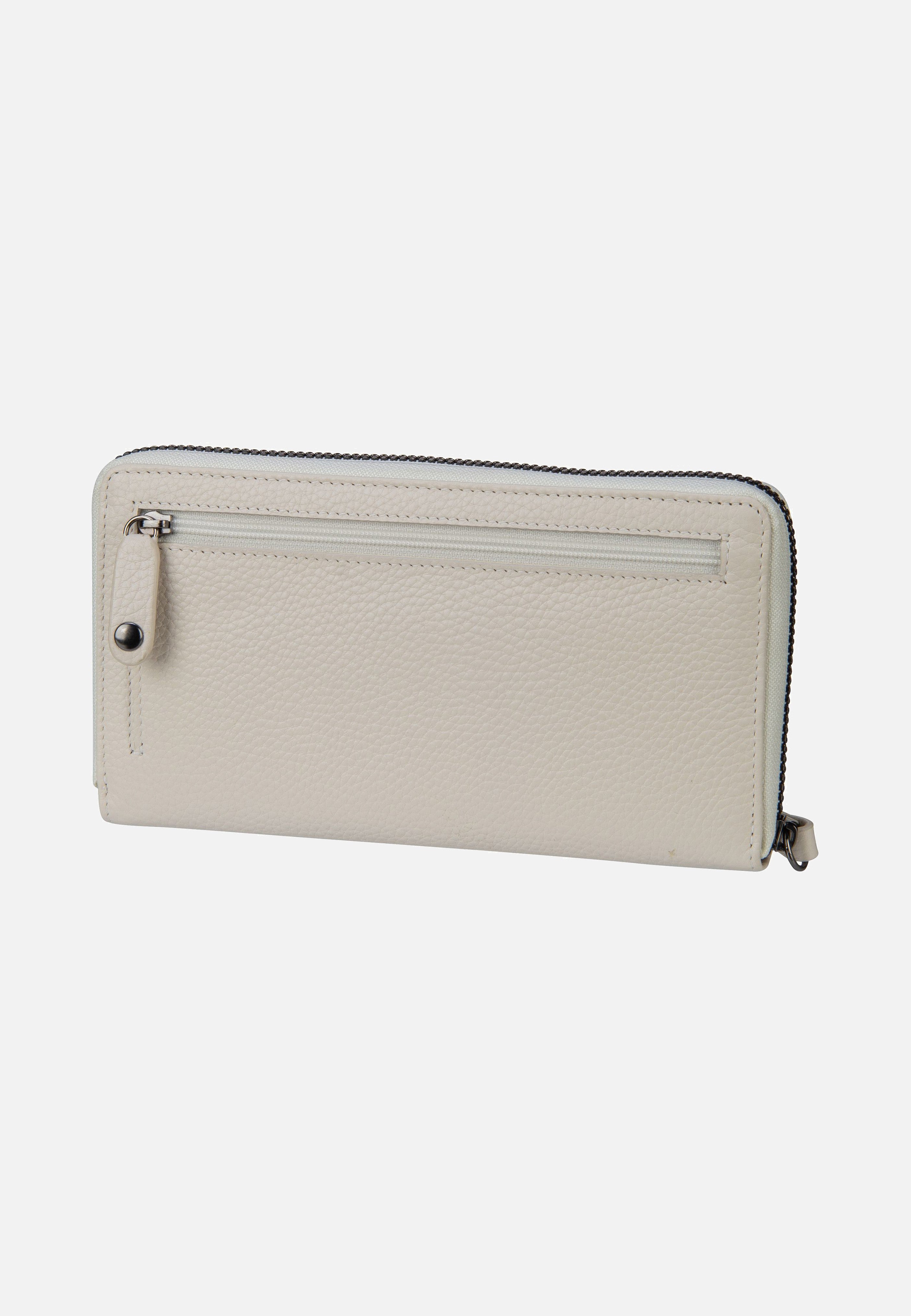 Elsa Long Ladies Zip Weiß - Portemonnaie