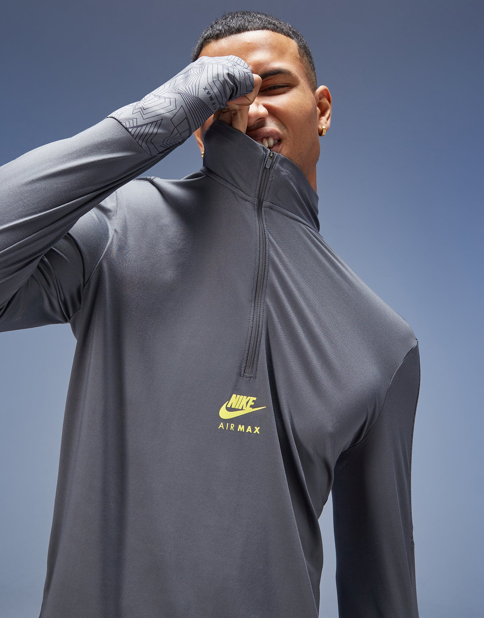 Nike Haut Zippé Air Max Performance Homme