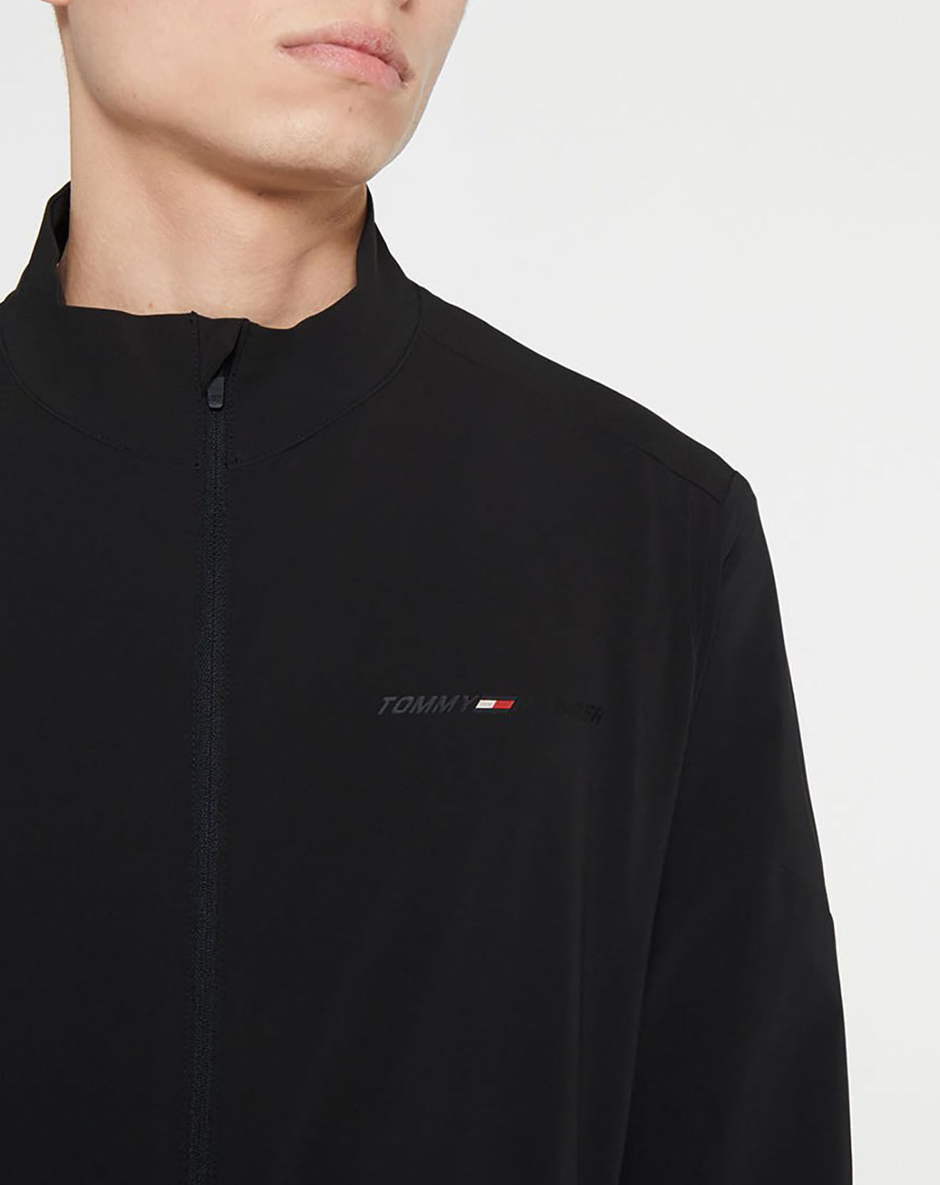 Tommy Hilfiger Blouson tracksuit déperlant noir