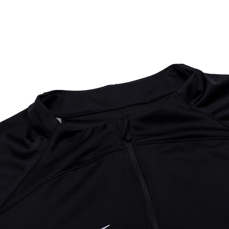 Nike Maillot d'Entraînement Therma-FIT Strike Drill FZ Winter Warrior - Noir/Argenté