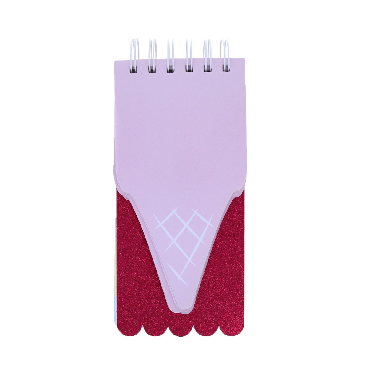 Carnet glace et paillettes Roodoudou