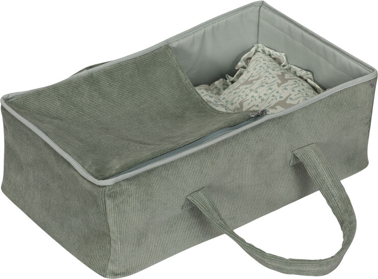 Mamamemo DUKKELIFT 40 CM. FLØJL - Grøn