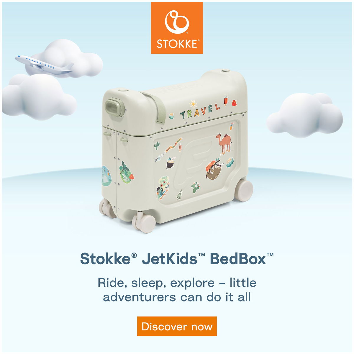 STOKKESTOKKE   JetKids Travel Bundle sea green