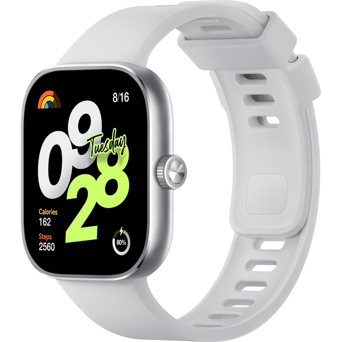 Xiaomi Redmi Watch 4 smartklokke 46mm (sølv)