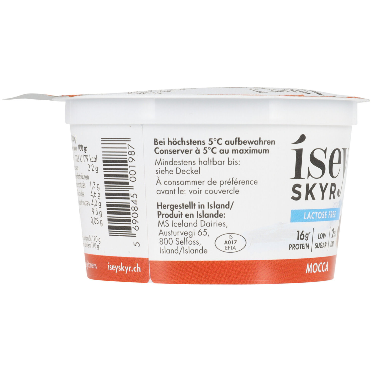 Isey Skyr Mokka laktosefrei