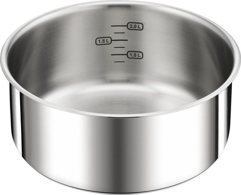Tefal - Ingenio Préférence - Pannenset - Grijs - Roestvrij Staal - 3-delig