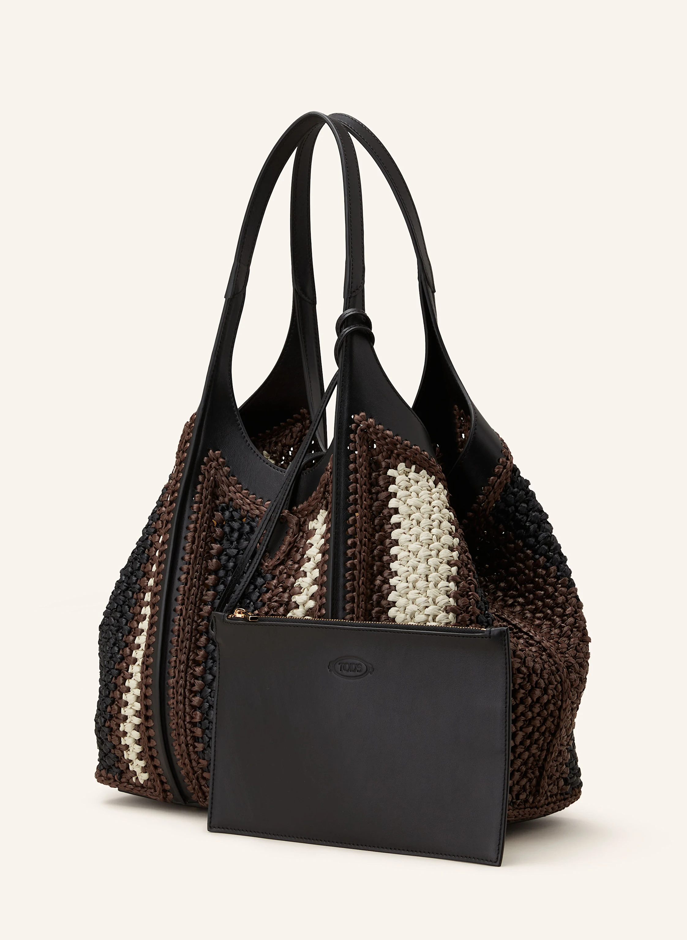 TOD'S Shopper mit Pouch