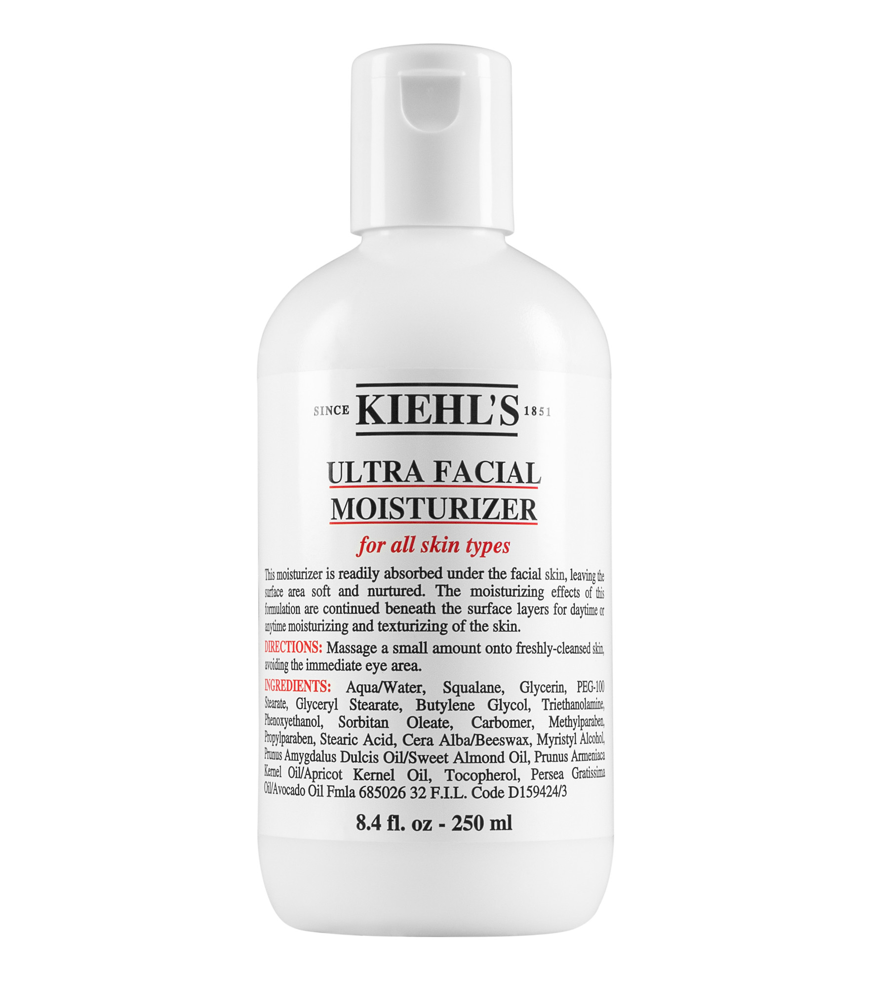 KIEHL'S Ultra Facial Moisturizer Fl 250 ml