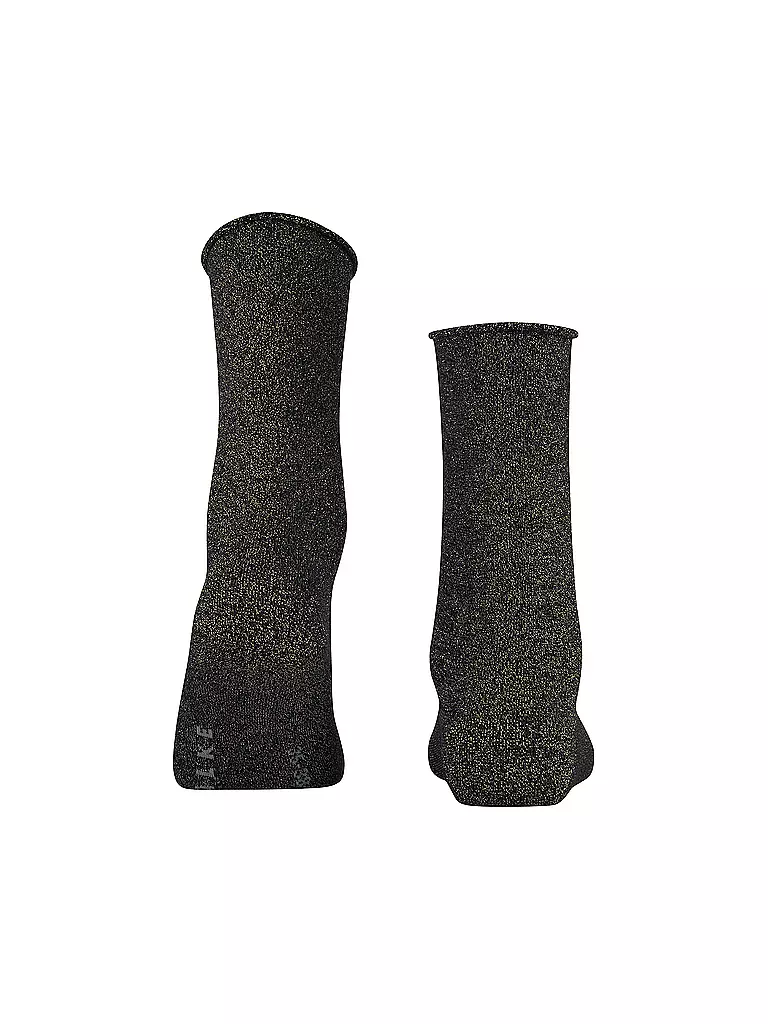 FALKE Socken SHINY SO black schwarz
