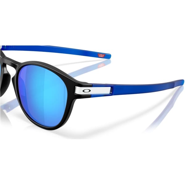 Lunette de soleil lifestyle OAKLEY LATCH MATTE BLACK/PRIZM SAPPHIRE