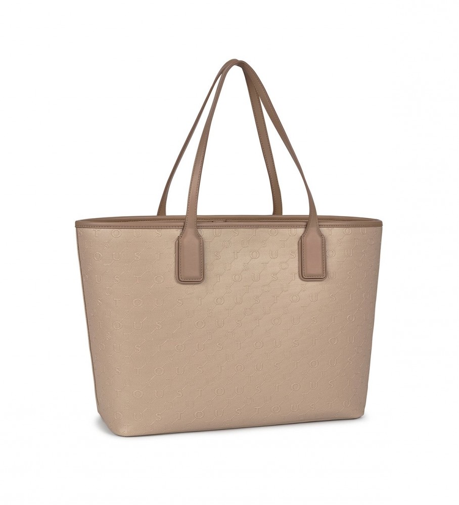 Bolsa para carrinho de bebê Tous XL. Cor: Script Day Taupe - 29x50x15cm -