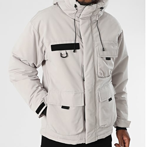 Parka Capuche Beige