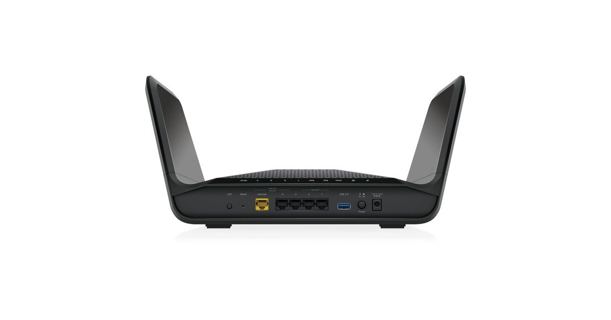NetgearNighthawk Tri-band AX8 8-Stream AX6600 WiFi 6 Router   (Zwart)