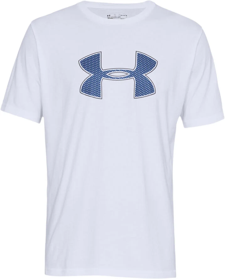 Under Armour Big Logo Traenings T Shirt Hvid