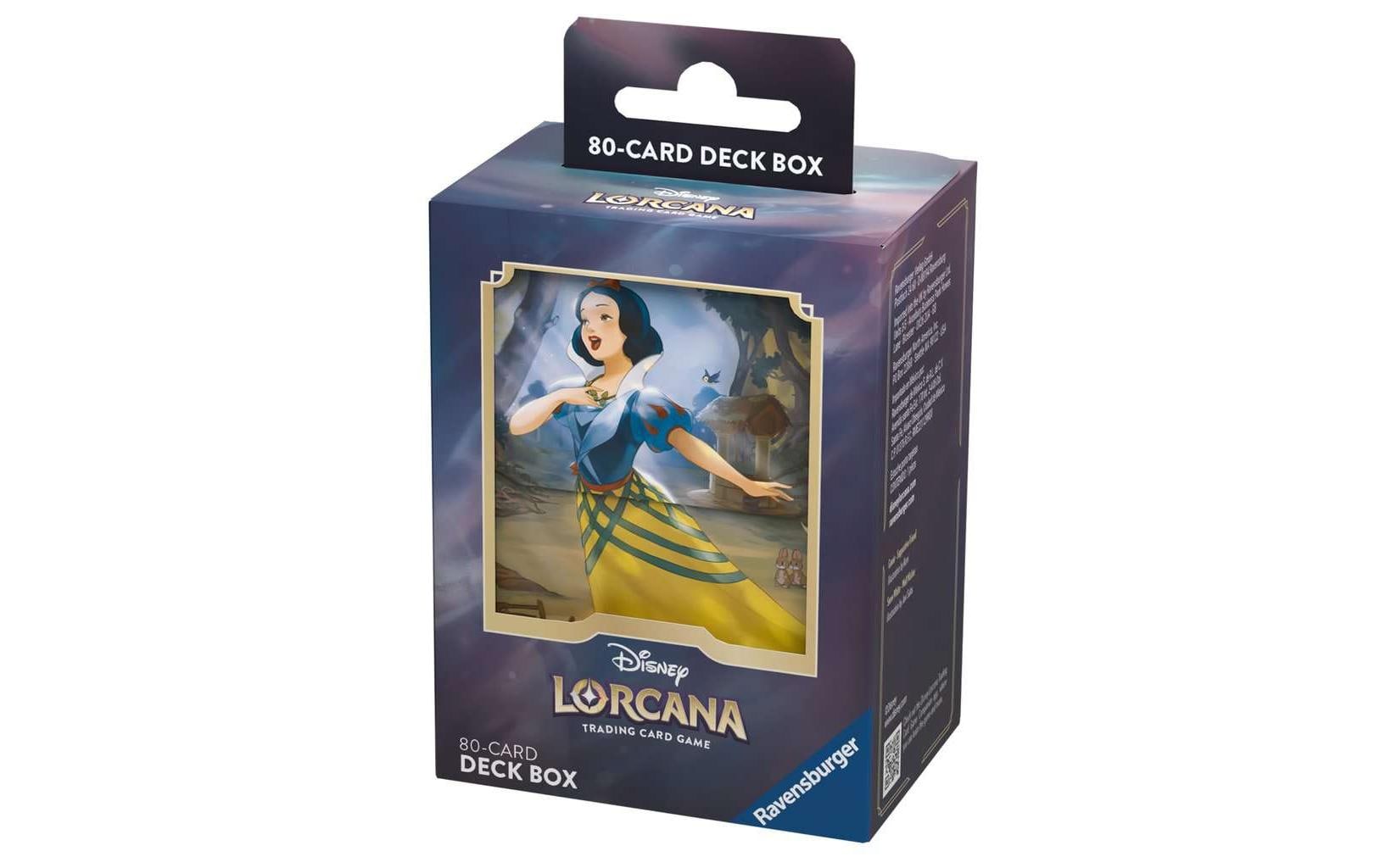 Kartenbox Disney Lorcana – Snow WhiteBeliebtes Zubehör für Sammelkartenspiele