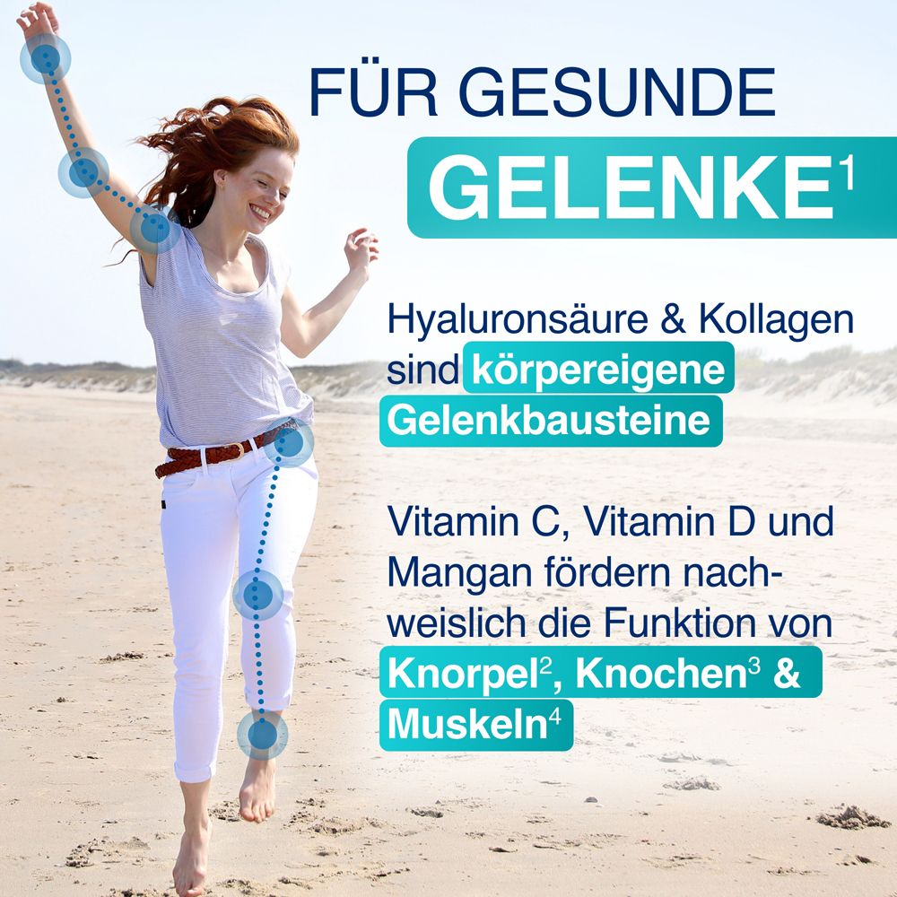 GELENCIUM® Hyaluron und Kollagen