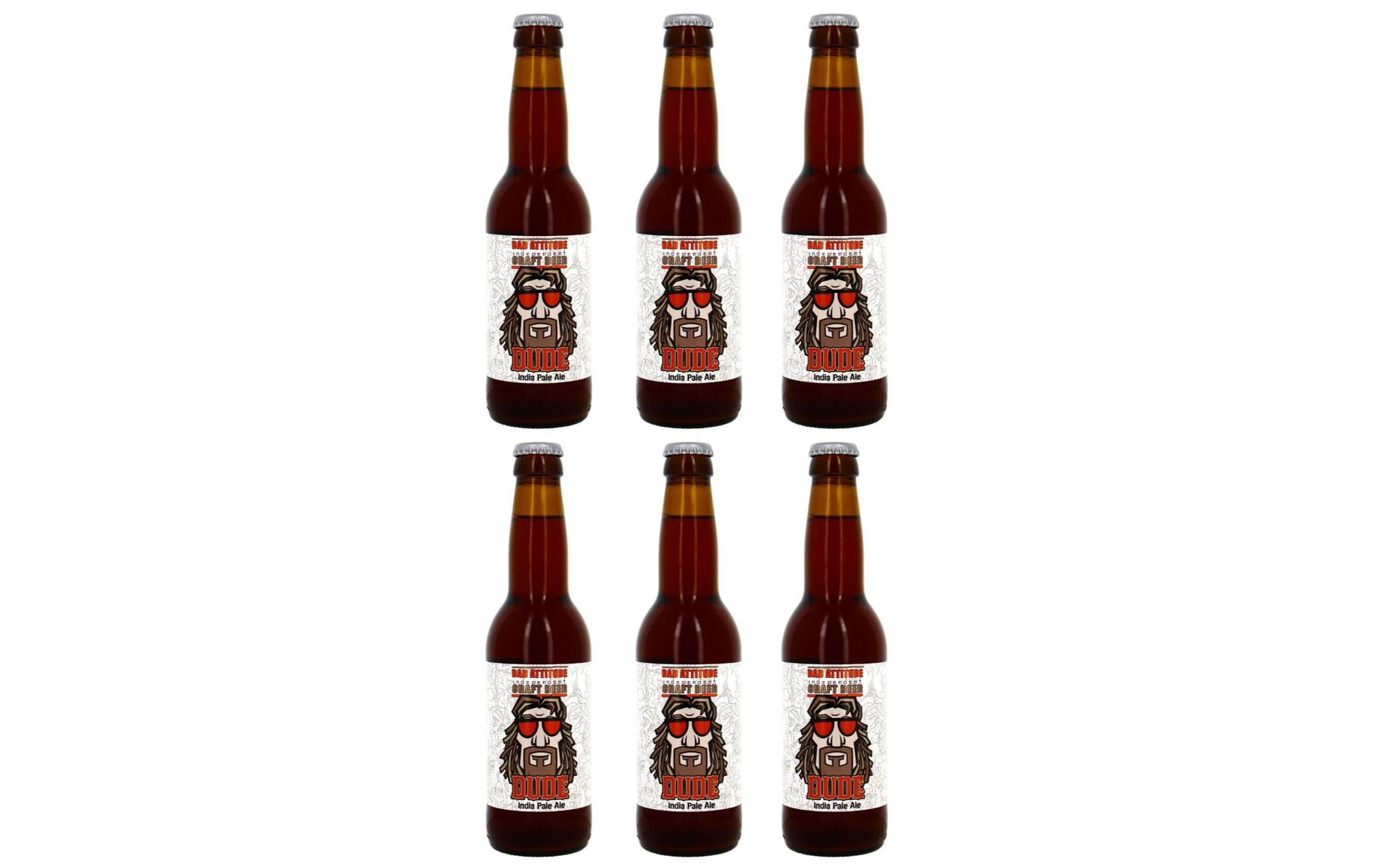 Bier Bad Attitude Dude 6 x 0.33 lObergäriges IPA mit starkem Charakter