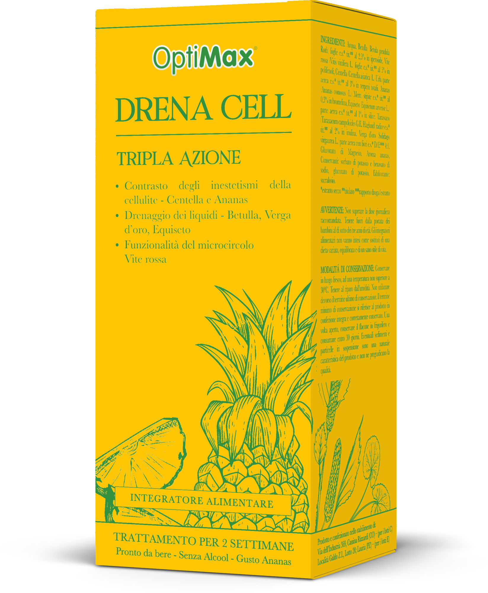 Optima Naturals  Optimax Drena Cell, 500 ml