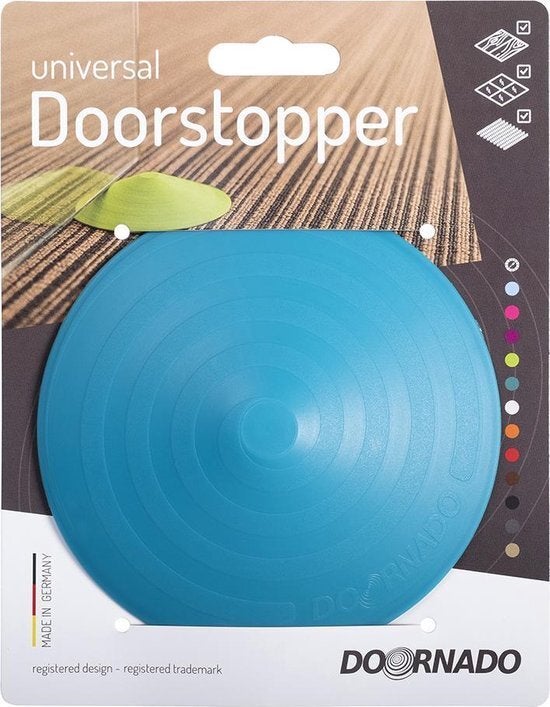 Doornado deurstop blauw D 11,8 cm