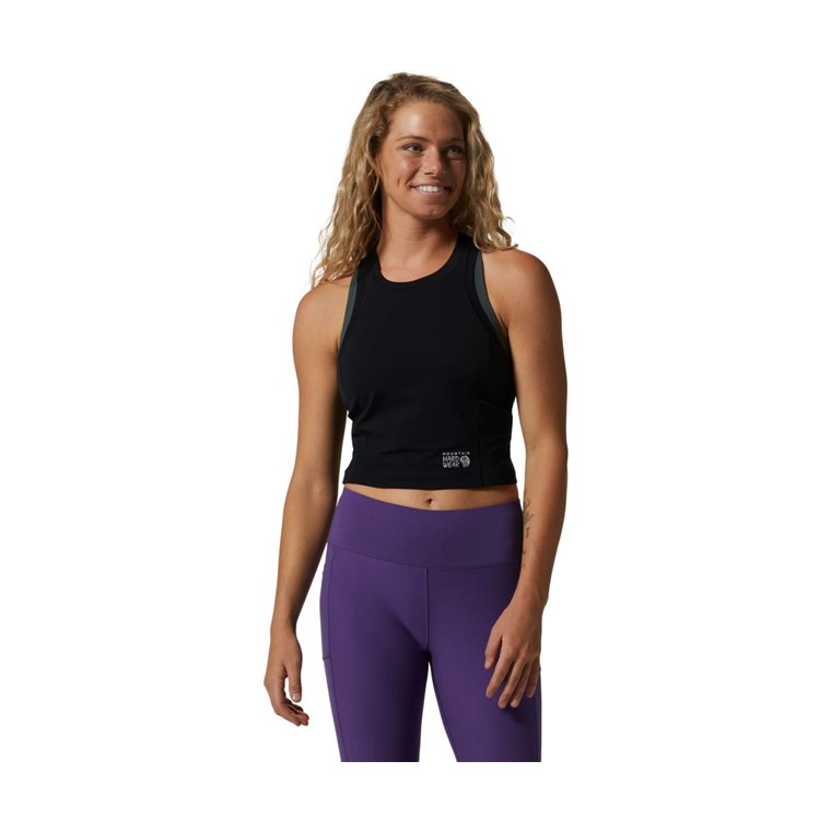 Mountain Hardwear Mountain Stretch Tanklette Women Black