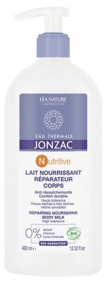 jonzacNutritive Lait Nourrissant Réparateur Corps Bio 400 ml