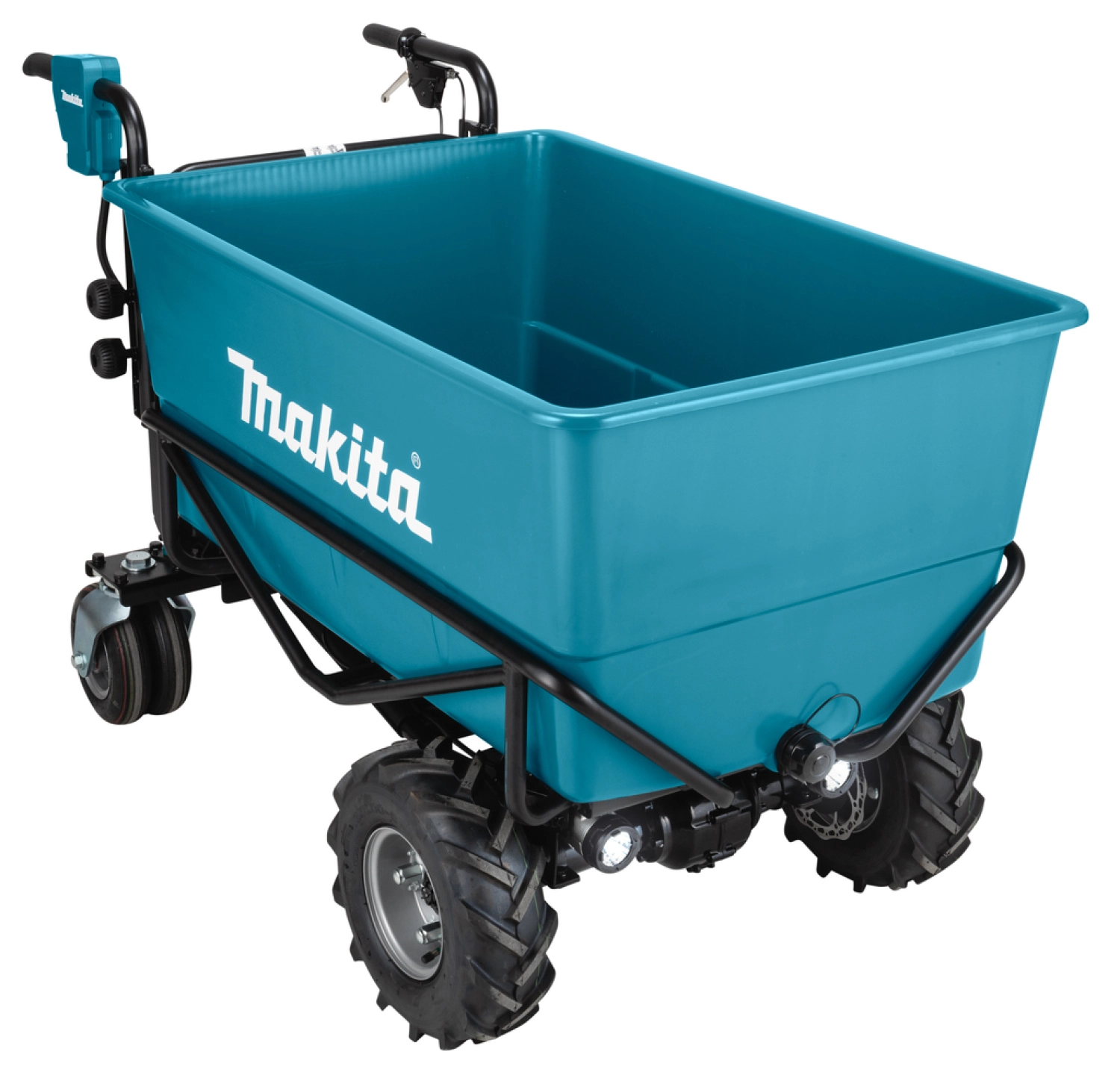 Makita DCU605Z LXT 2x18 V Accu Kruiwagen met laadbak - 300kg