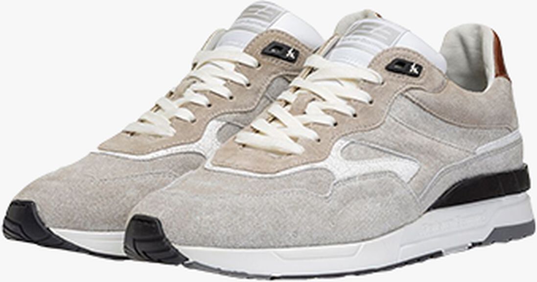 FLORIS VAN BOMMEL bruine floris van bommel lage sneakers sfm-10170