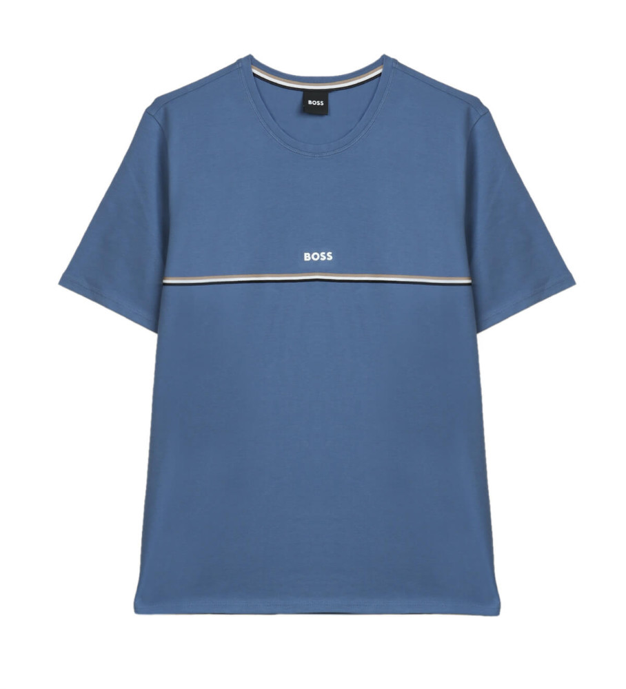 Camiseta azul exclusiva da BOSS