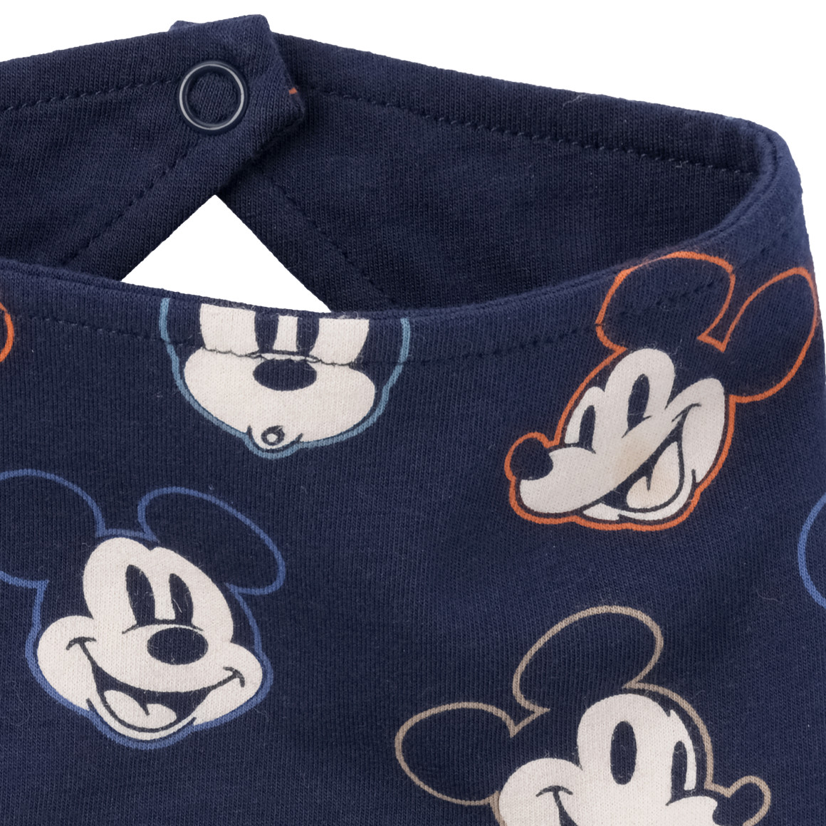 Topomini Micky Maus Bandana mit Allover-Muster dunkelblau