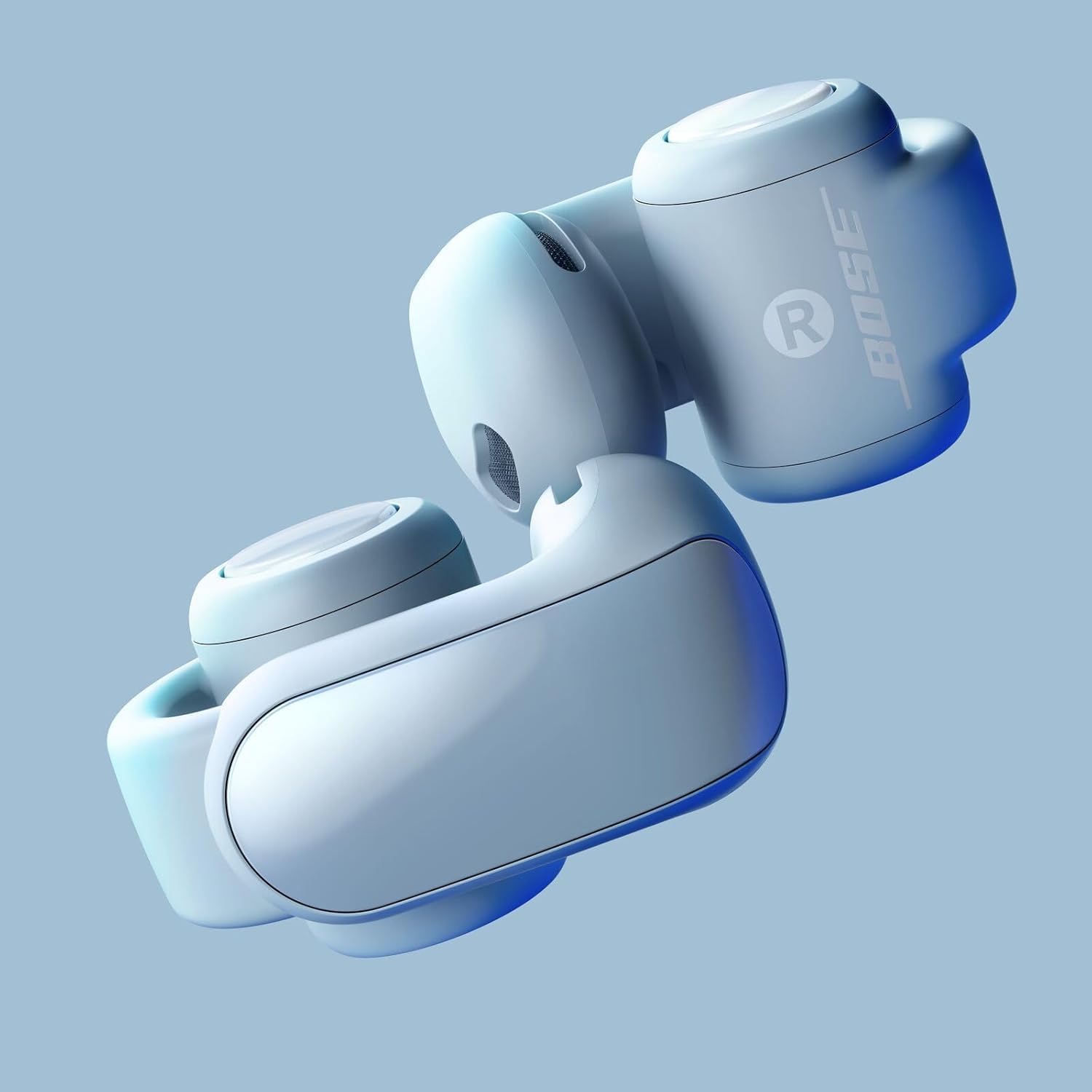 Bose Ultra Open Earbuds, Écouteurs oreilles libres avec technologie OpenAudio, Écouteurs stéréo ouverts sans fil, Écouteurs immersifs à clipser, Jusqu’à 48 heures d’autonomie